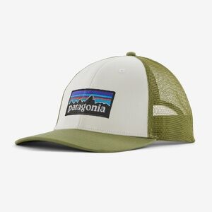 PATAGONIA P6 LOGO TRUCKER HAT Green